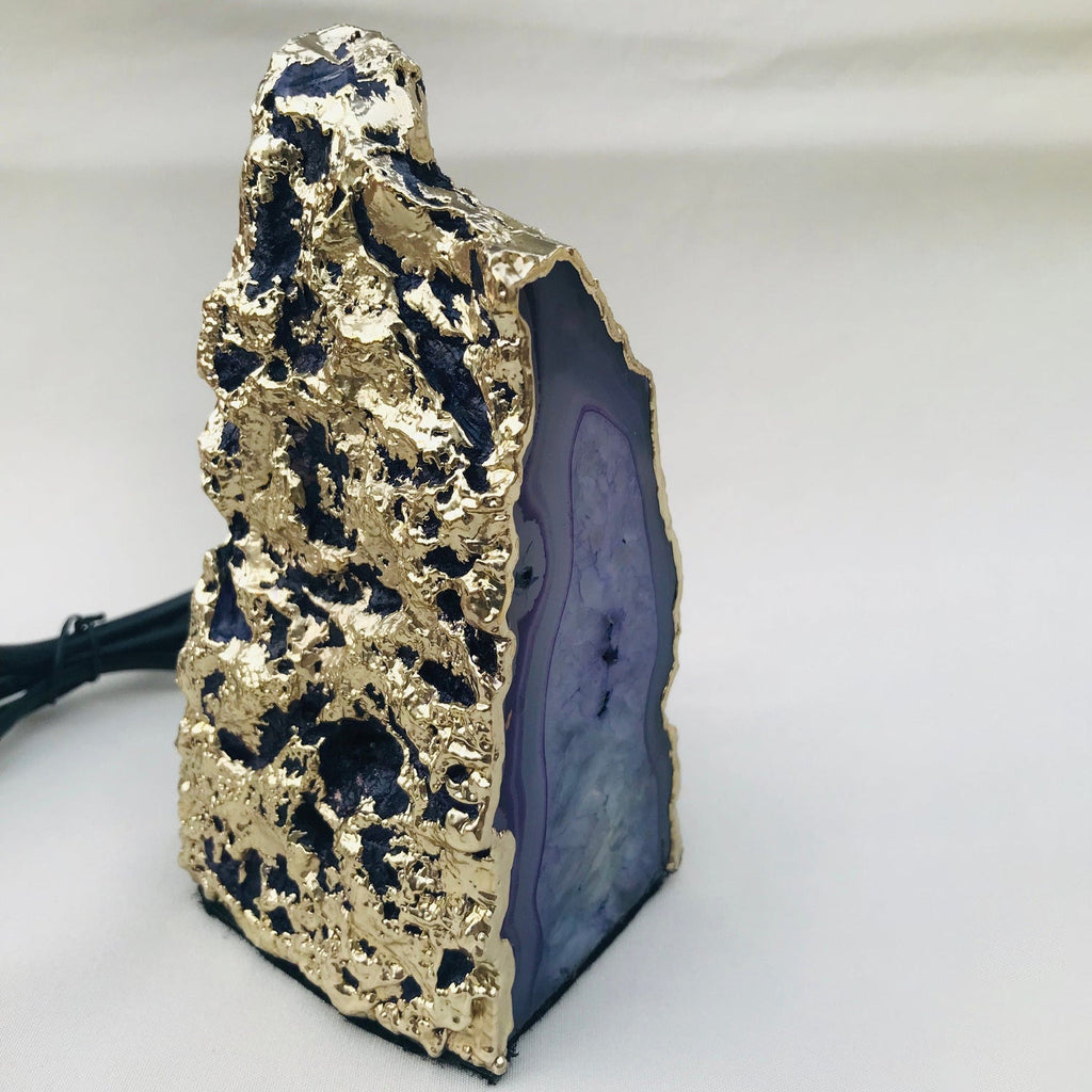 Blue Agate/Gemstone/Lamp/Desk/Night Light-1