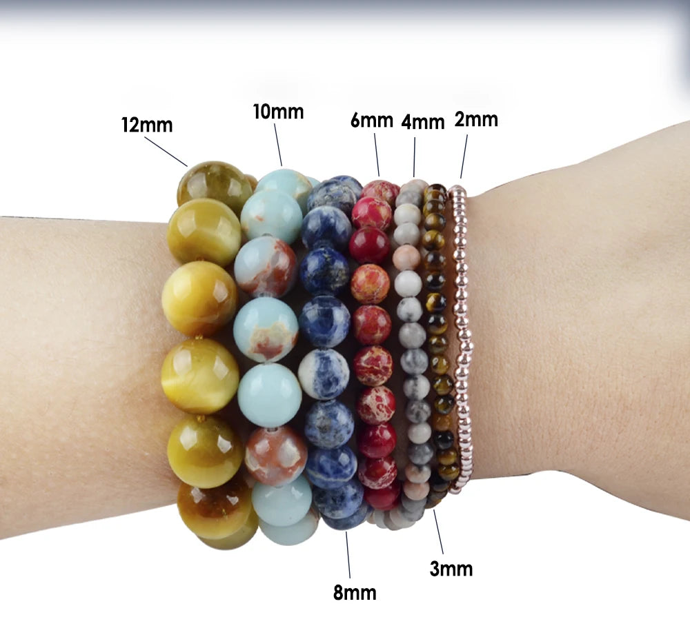 Doğal Taş 7 Çakra Şifa Boncukları Yeşim Gevşek Ara Parça Yuvarlak Takı Yapımı İçin 4-8MM