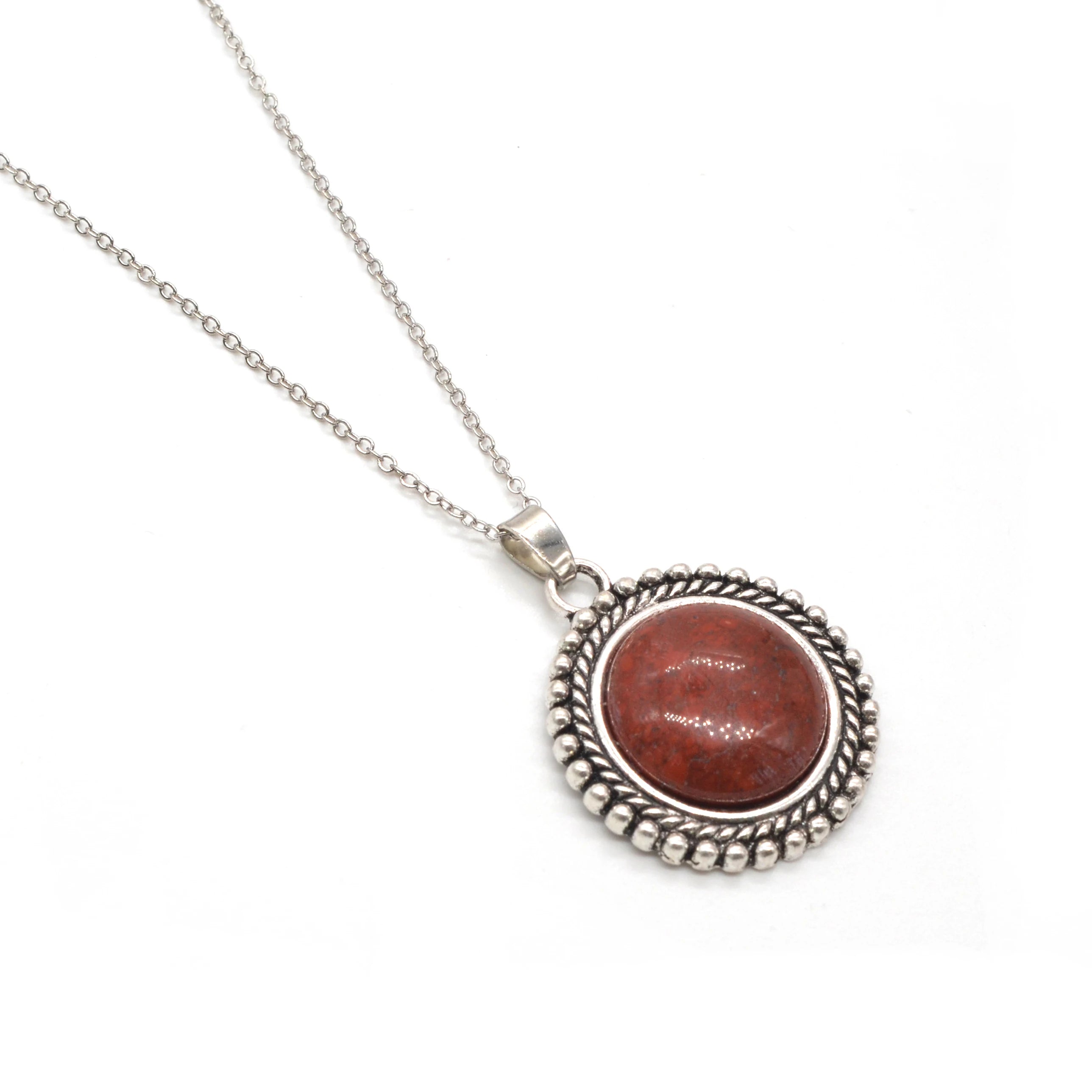 Classical Natural Gemstone Women's Necklace Pendant