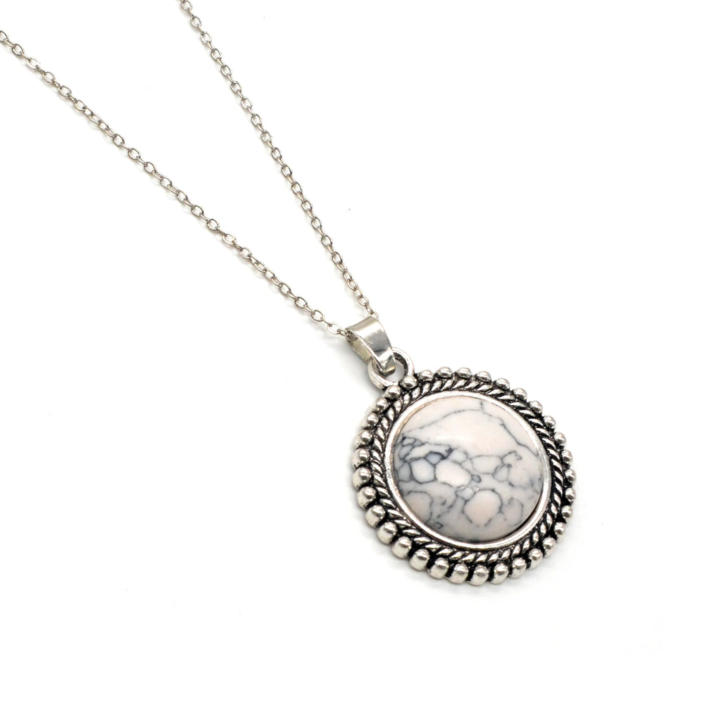 Classical Natural Gemstone Women's Necklace Pendant