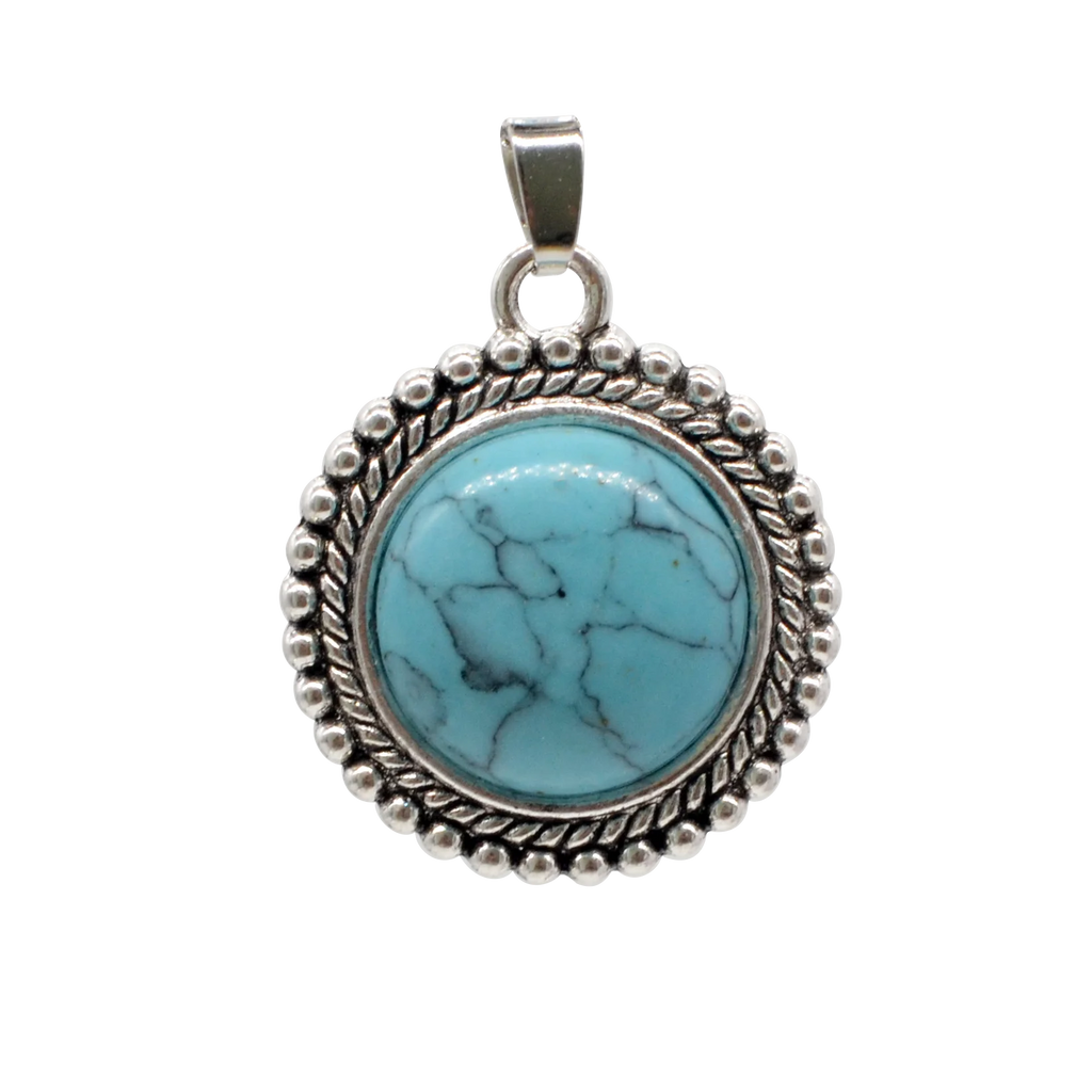 Classical Natural Gemstone Women's Necklace Pendant