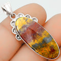 Natural Blood Stone - India Pendant P-1085 SDP123621-0
