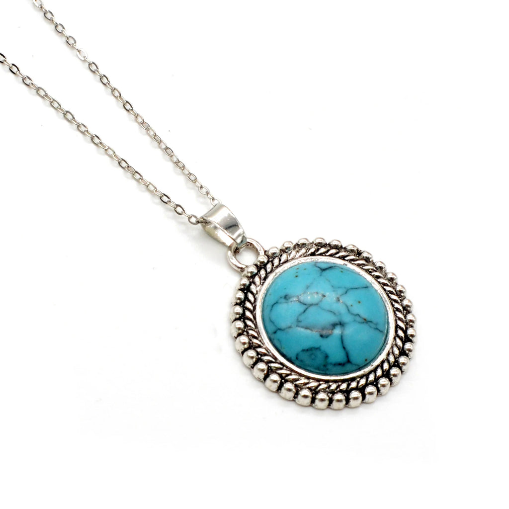 Classical Natural Gemstone Women's Necklace Pendant