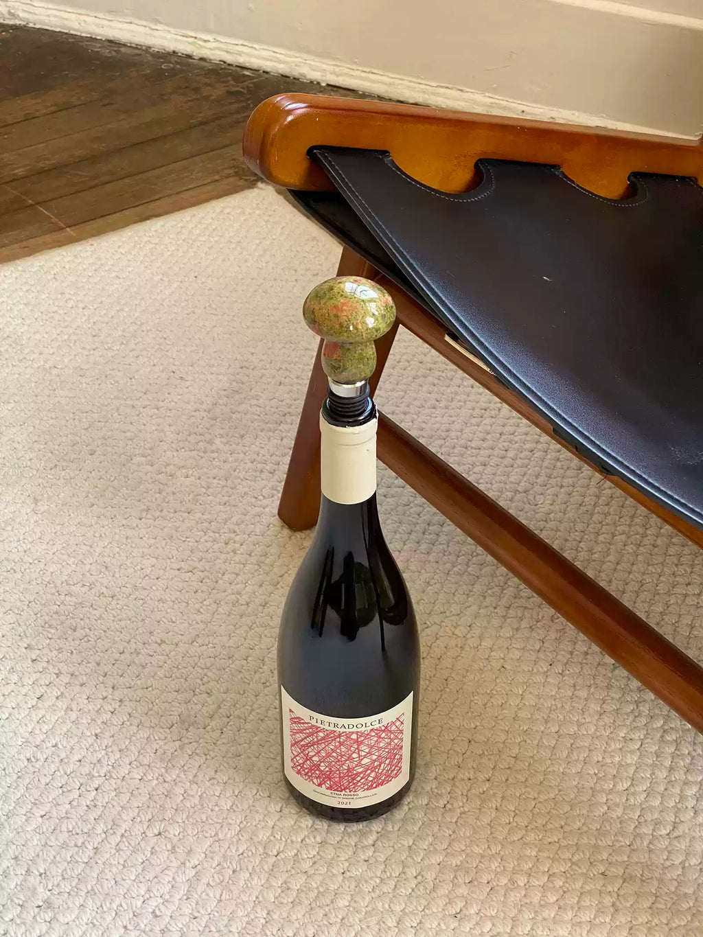 Natural Stone Wine Bottle Stopper-4